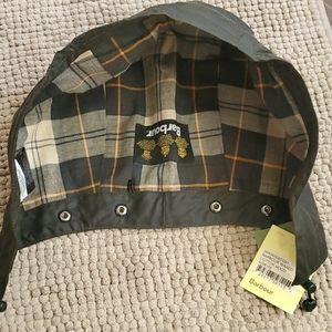 Barbour Waxed Cotton  Hood